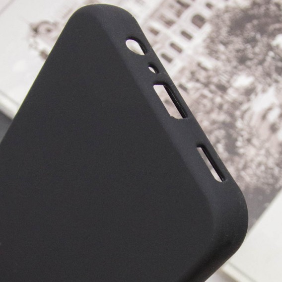 Чохол Silicone Cover Lakshmi Full Camera (AAA) для Samsung Galaxy A24 4G Чорний / Black