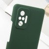 Чехол Silicone Cover Lakshmi Full Camera (AAA) для Xiaomi Redmi Note 10 Pro / 10 Pro Max Зеленый / Cyprus Green