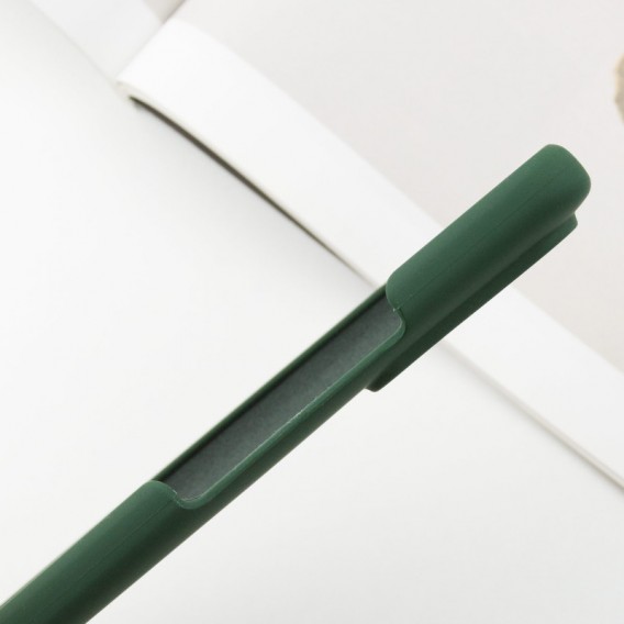 Чехол Silicone Cover Lakshmi Full Camera (AAA) для Xiaomi Redmi Note 10 Pro / 10 Pro Max Зеленый / Cyprus Green