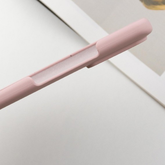 Чехол Silicone Cover Lakshmi Full Camera (AAA) для Xiaomi Redmi Note 10 Pro / 10 Pro Max Розовый / Pink Sand