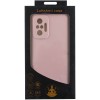 Чехол Silicone Cover Lakshmi Full Camera (AAA) для Xiaomi Redmi Note 10 Pro / 10 Pro Max Розовый / Pink Sand