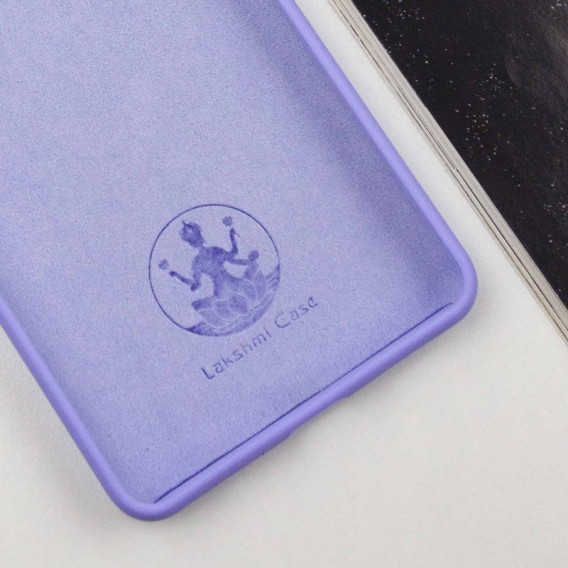 Чехол Silicone Cover Lakshmi Full Camera (AAA) для Xiaomi Redmi Note 10 Pro / 10 Pro Max Сиреневый / Dasheen