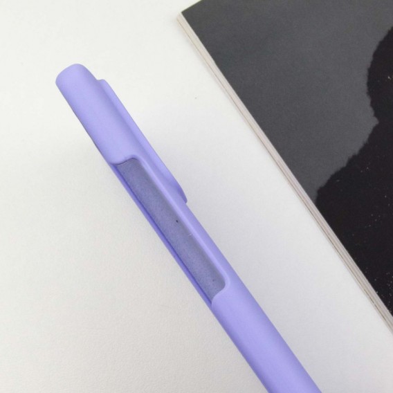 Чехол Silicone Cover Lakshmi Full Camera (AAA) для Xiaomi Redmi Note 10 Pro / 10 Pro Max Сиреневый / Dasheen