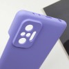 Чехол Silicone Cover Lakshmi Full Camera (AAA) для Xiaomi Redmi Note 10 Pro / 10 Pro Max Сиреневый / Dasheen