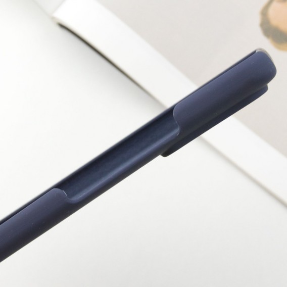 Чехол Silicone Cover Lakshmi Full Camera (AAA) для Xiaomi Redmi Note 10 Pro / 10 Pro Max Темно-синий / Midnight blue