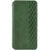 Кожаный чехол-книжка GETMAN Cubic (PU) для Samsung Galaxy M34 5G Зеленый