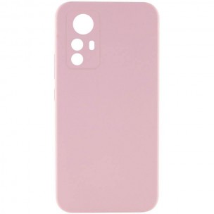 Чехол Silicone Cover Lakshmi Full Camera (AAA) для Xiaomi Redmi Note 12S Розовый / Pink Sand