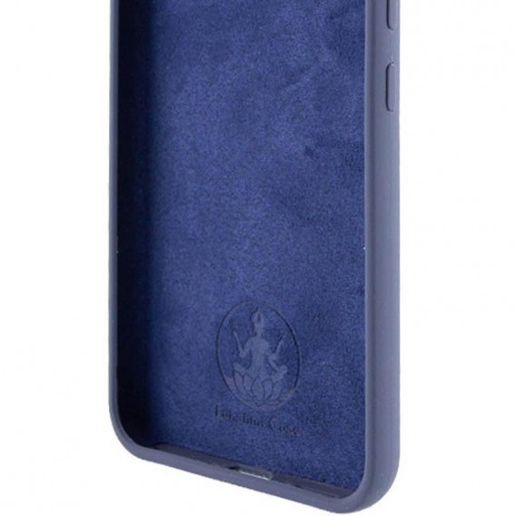 Чохол Silicone Cover Lakshmi Full Camera (AAA) для Xiaomi Redmi Note 12S Темно-синій / Midnight blue