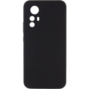 Чохол Silicone Cover Lakshmi Full Camera (AAA) для Xiaomi Redmi Note 12S Чорний / Black