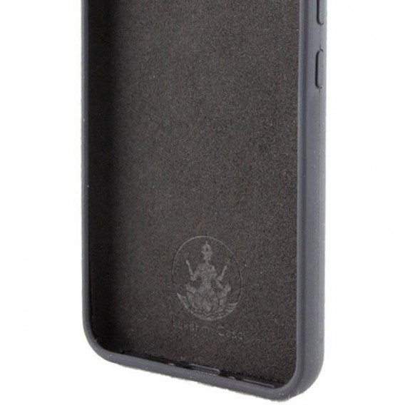 Чохол Silicone Cover Lakshmi Full Camera (AAA) для Xiaomi Redmi Note 12S Чорний / Black