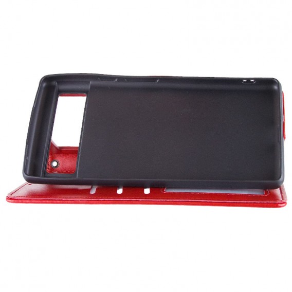 Кожаный чехол-книжка GETMAN Gallant (PU) для Google Pixel 7 Красный