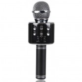 Караоке Мікрофон-колонка WS858 Black Караоке Мікрофон-колонка WS858 Black
