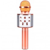 Караоке Мікрофон-колонка WS858 Rose Gold Караоке Мікрофон-колонка WS858 Rose Gold
