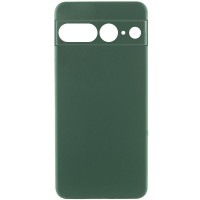 Чохол Silicone Cover Lakshmi Full Camera (AAA) для Google Pixel 7 Pro Зелений / Cyprus Green
