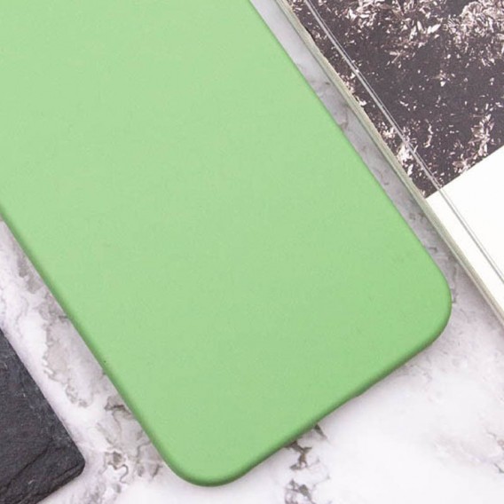 Чехол Silicone Cover Lakshmi Full Camera (AAA) для Xiaomi Poco X5 5G / Redmi Note 12 5G Мятный / Mint
