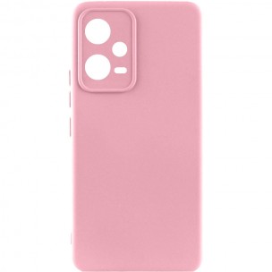 Чохол Silicone Cover Lakshmi Full Camera (AAA) для Xiaomi Poco X5 5G / Redmi Note 12 5G Рожевий / Light pink