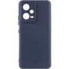 Чехол Silicone Cover Lakshmi Full Camera (AAA) для Xiaomi Poco X5 5G / Redmi Note 12 5G Темно-синий / Midnight blue