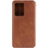 Кожаный чехол-книжка GETMAN Cubic (PU) для Samsung Galaxy S24 Коричневый