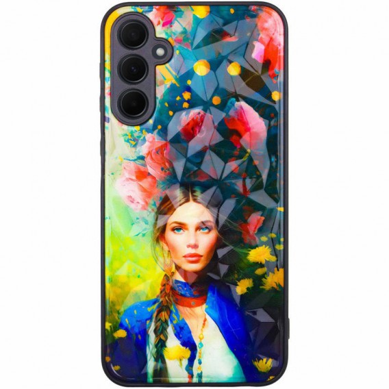 TPU+PC чохол Prisma Ladies для Samsung Galaxy A55 Peonies