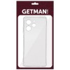 TPU чохол GETMAN Ease logo посилені кути Full Camera для Xiaomi Redmi 12 Безбарвний (прозорий)
