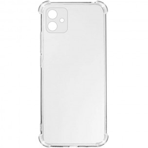 TPU чехол GETMAN Ease logo усиленные углы Full Camera для Samsung Galaxy A06 Бесцветный (прозрачный)
