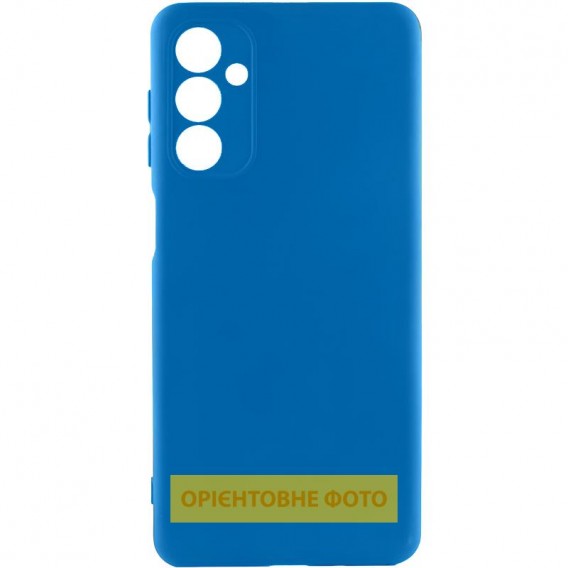 Чохол TPU GETMAN Liquid Silk Full Camera для Samsung Galaxy S21 Синій / Royal blue