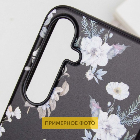 TPU+PC чехол Secret Garden для Xiaomi Redmi 13C / Poco C65 Black