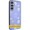 TPU+PC чехол Secret Garden для Xiaomi Redmi 13C / Poco C65 Lilac