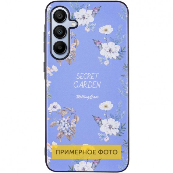 TPU+PC чехол Secret Garden для Xiaomi Redmi 13C / Poco C65 Lilac