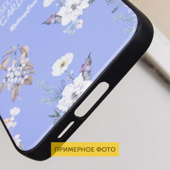 TPU+PC чехол Secret Garden для Xiaomi Redmi 13C / Poco C65 Lilac