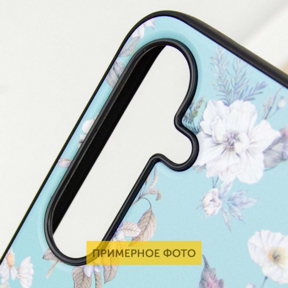 TPU+PC чехол Secret Garden для Xiaomi Redmi 13C / Poco C65 Mint
