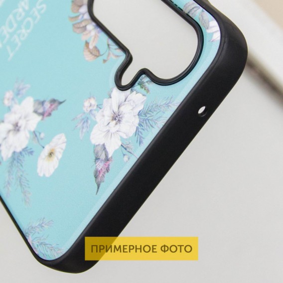 TPU+PC чехол Secret Garden для Xiaomi Redmi 13C / Poco C65 Mint