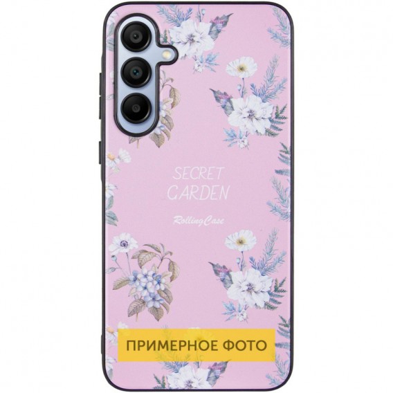 TPU+PC чехол Secret Garden для Xiaomi Redmi 13C / Poco C65 Pink