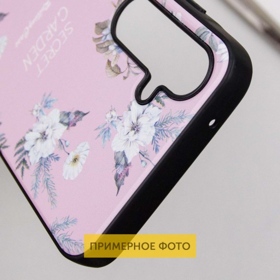 TPU+PC чехол Secret Garden для Xiaomi Redmi 13C / Poco C65 Pink