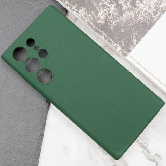 Чохол Silicone Cover Lakshmi Full Camera (AAA) для Samsung Galaxy S25 Ultra Зелений / Cyprus Green
