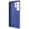 Чохол Silicone Cover Lakshmi Full Camera (AAA) для Samsung Galaxy S25 Ultra Темно-синій / Midnight blue