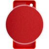 Чехол TPU GETMAN Liquid Silk Full Camera для Samsung Galaxy A34 5G Красный / Red