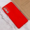 Чехол TPU GETMAN Liquid Silk Full Camera для Samsung Galaxy A34 5G Красный / Red