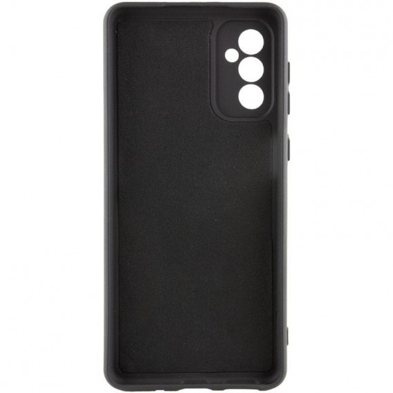 Чехол TPU GETMAN Liquid Silk Full Camera для Samsung Galaxy S22 Черный / Black