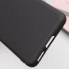 Чехол TPU GETMAN Liquid Silk Full Camera для Samsung Galaxy S22 Черный / Black