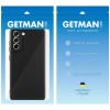 Чехол TPU GETMAN Liquid Silk Full Camera для Samsung Galaxy S22 Черный / Black