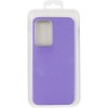 Кожаный чехол Leather Case Metal Buttons для Samsung Galaxy S24+ / S25+ Light Purple
