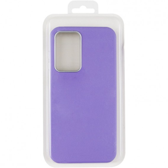 Кожаный чехол Leather Case Metal Buttons для Samsung Galaxy S24+ / S25+ Light Purple