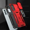 Ударопрочный чехол Camshield Army Ring для Samsung Galaxy A26 5G Красный / Red