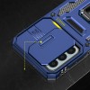 Ударопрочный чехол Camshield Army Ring для Samsung Galaxy A26 5G Синий / Navy