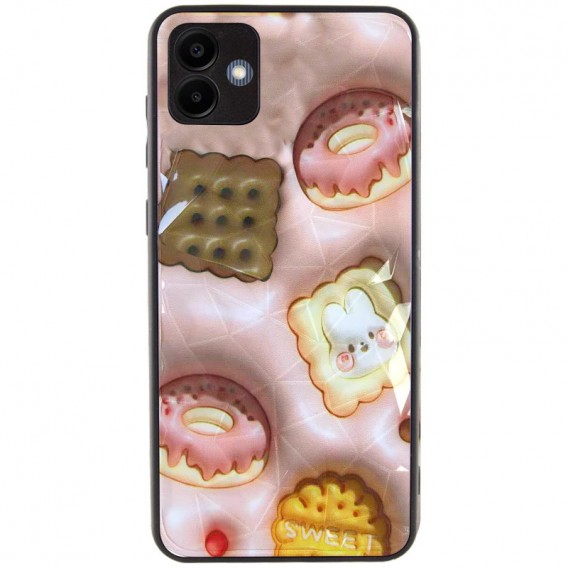 TPU+PC чехол Prisma Fluffie для Samsung Galaxy A06 Sweet