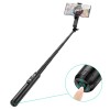 Монопод для селфі Hoco K25 magnetic трипод + знімний BT пульт Black