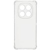 TPU чехол GETMAN Ease logo усиленные углы Full Camera для Xiaomi Redmi Note 14 Pro+ 5G Бесцветный (прозрачный)