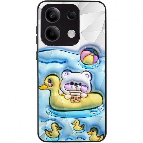 TPU+PC чехол Prisma Fluffie для Xiaomi Redmi Note 13 5G Ducklings