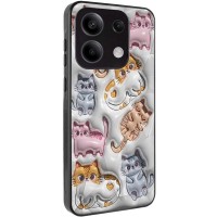 TPU+PC чохол Prisma Fluffie для Xiaomi Redmi Note 13 5G Kittens